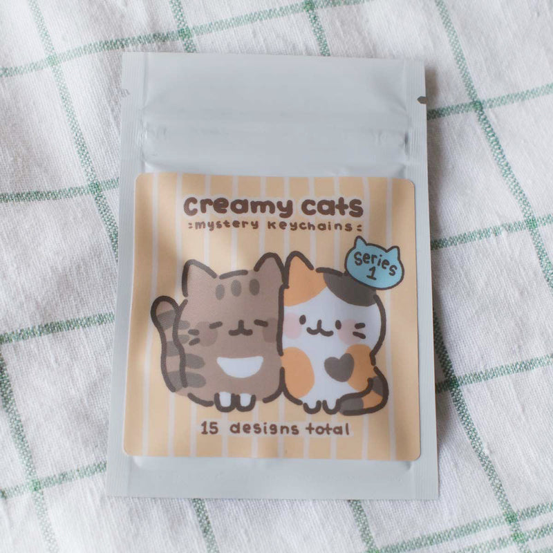 PREORDER creamy cats mystery keychain