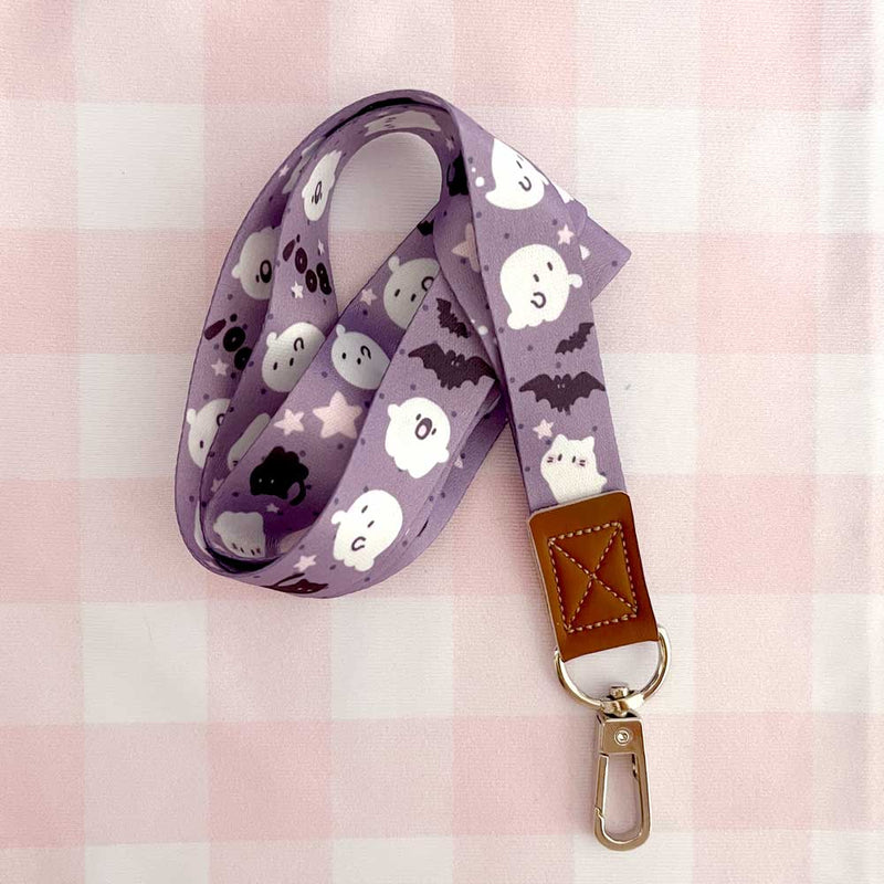 ghost friends lanyard