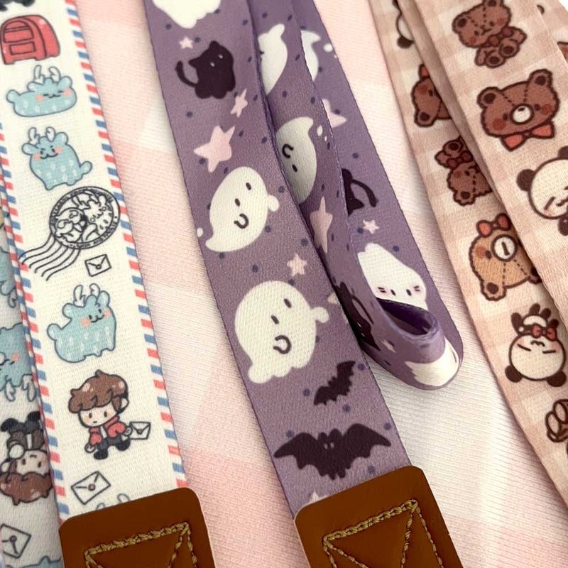 ghost friends lanyard