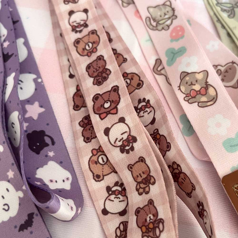 teddy bear connor lanyard