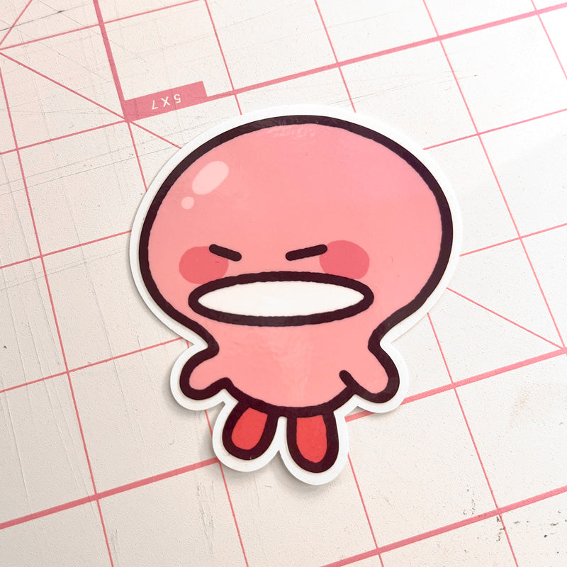 light bulb vinyl sticker