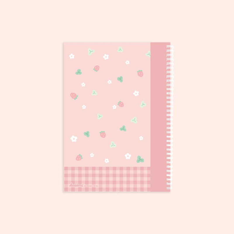 strawberry cat stickerbook