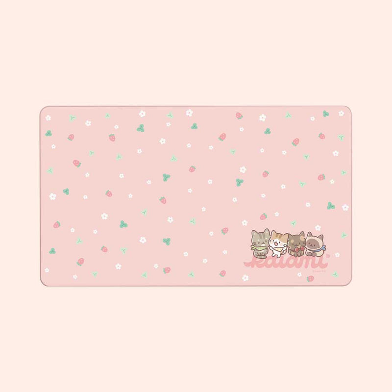 PREORDER strawberry mirincat desk mat