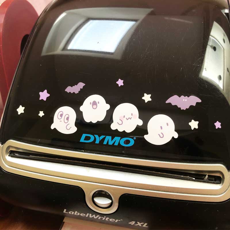 ghost friends vinyl sticker sheet