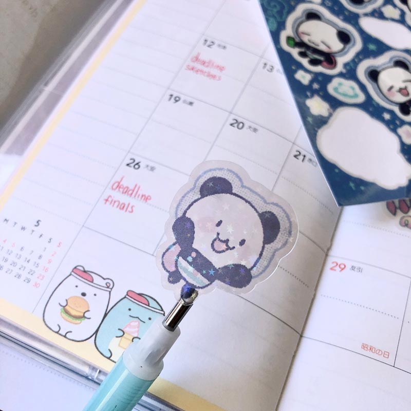 space connor sticker sheet