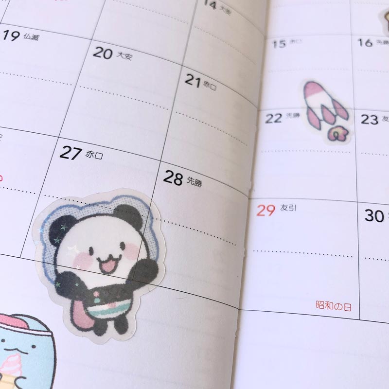 space connor sticker sheet