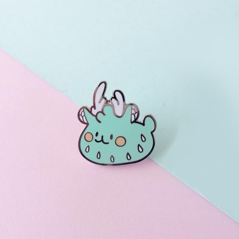 rainie loaf enamel pin