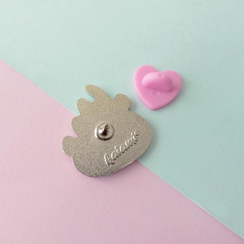 rainie loaf enamel pin