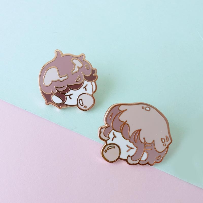 bubblegum duo pin set