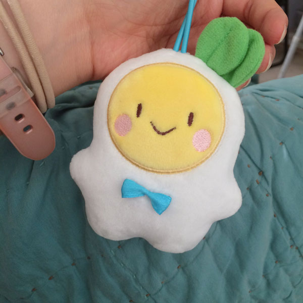tamachan plush keychain