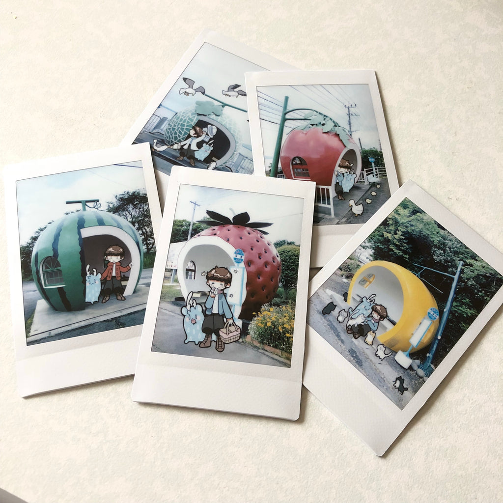 postcards from nowhere instax photo