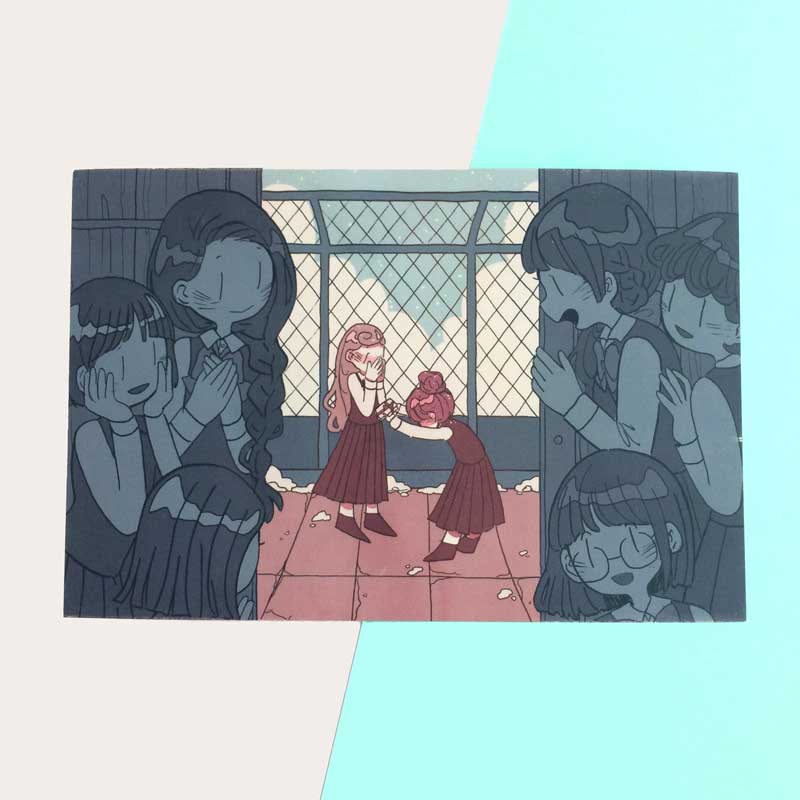 valentine's day mini print