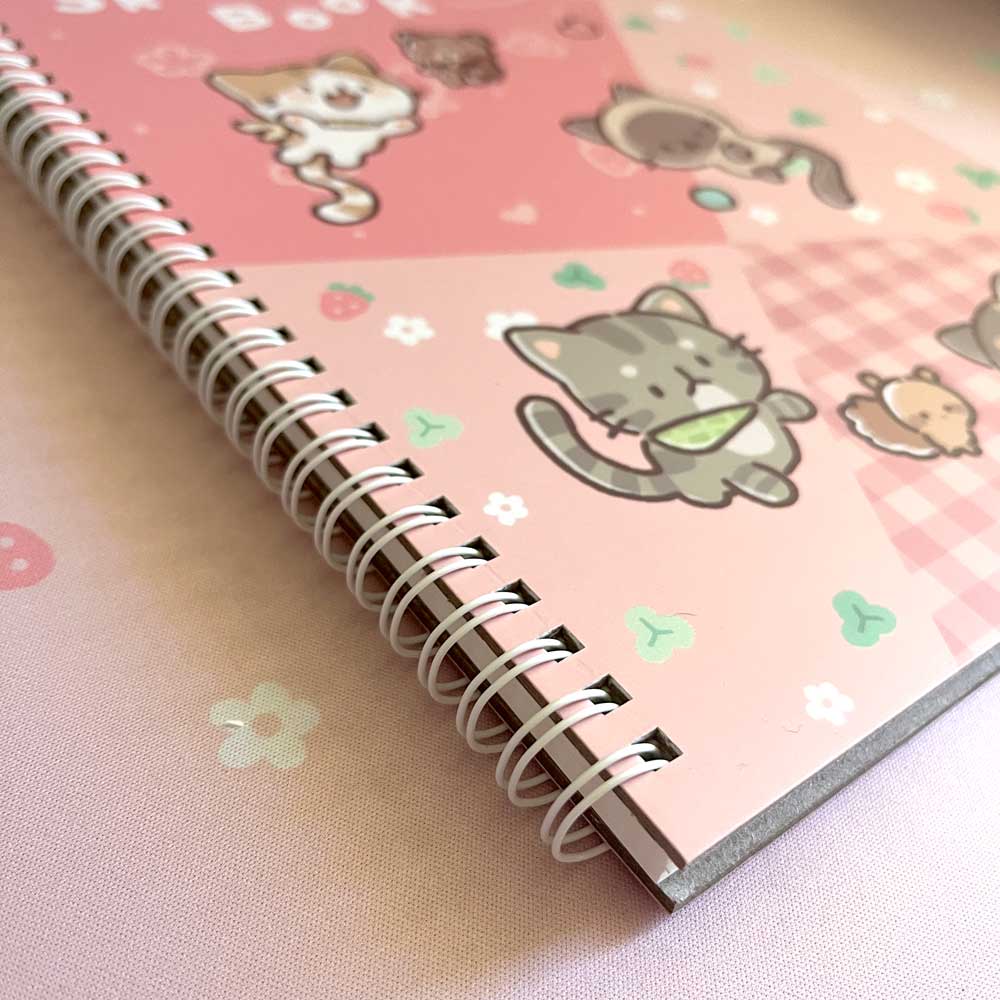 strawberry mirincat sketchbook