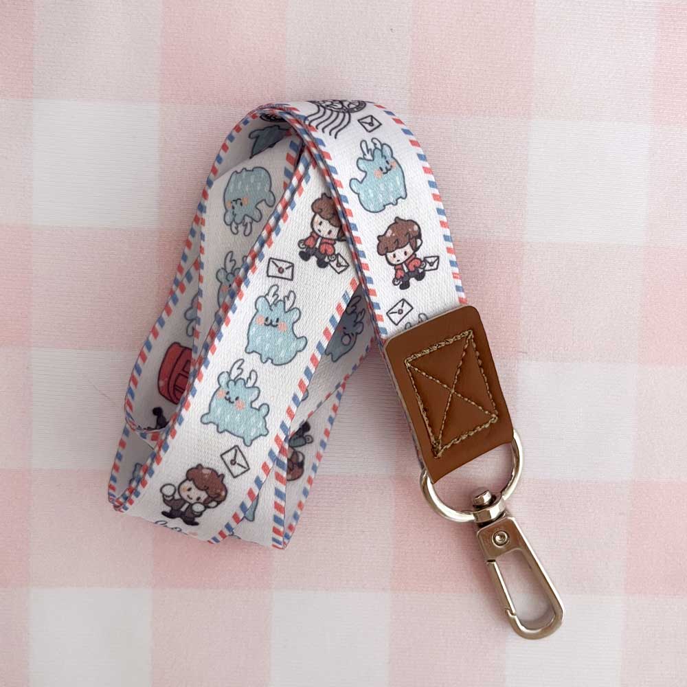 postcards from nowhere lanyard