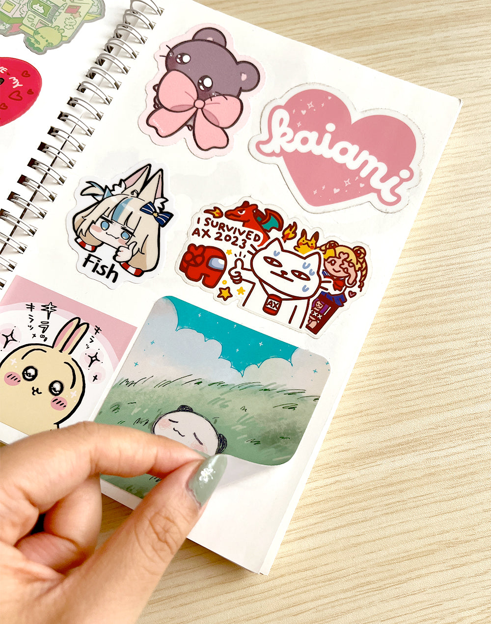 cat loaf sticker book