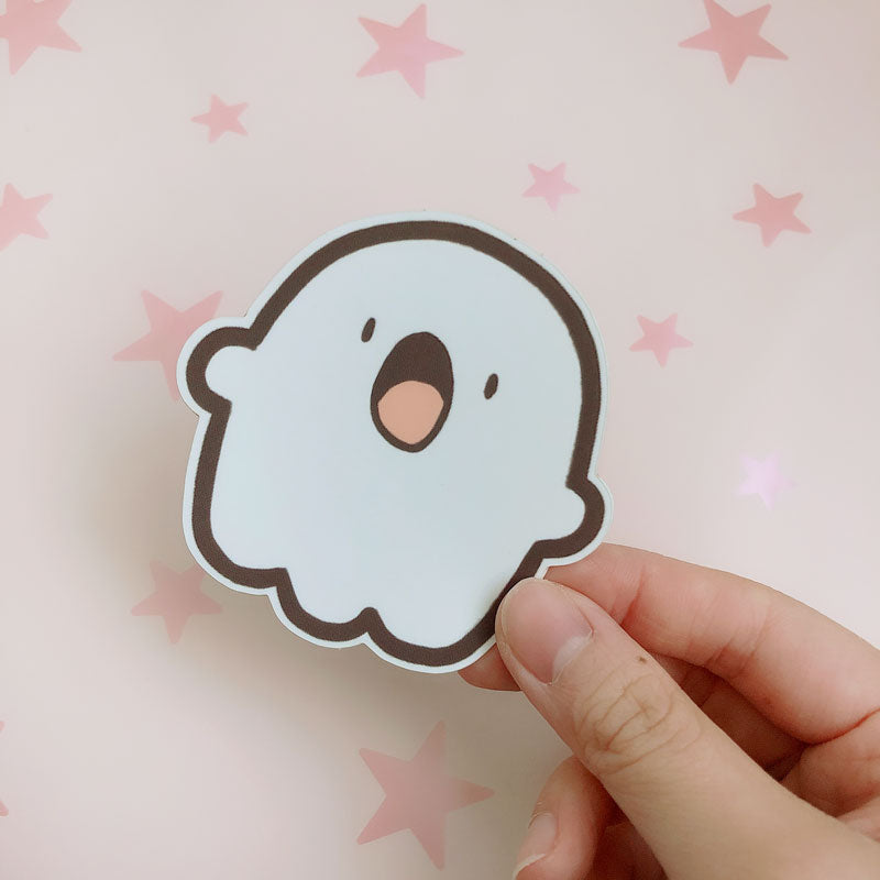 ghostie the ghost vinyl sticker
