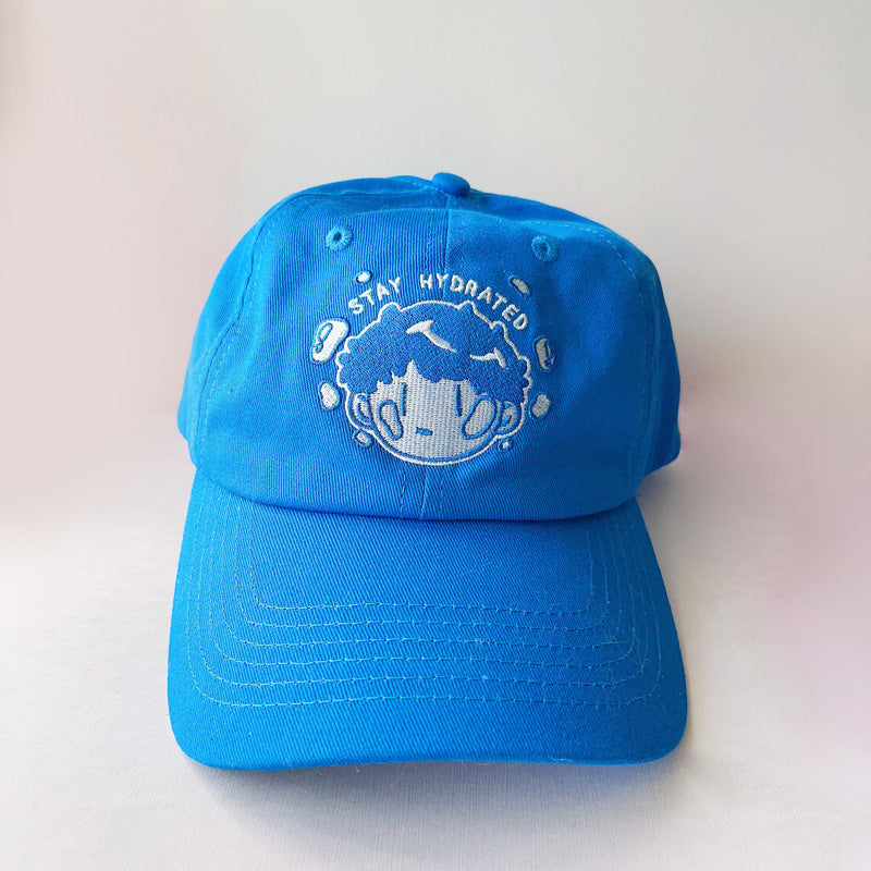 stay hydrated blue cap